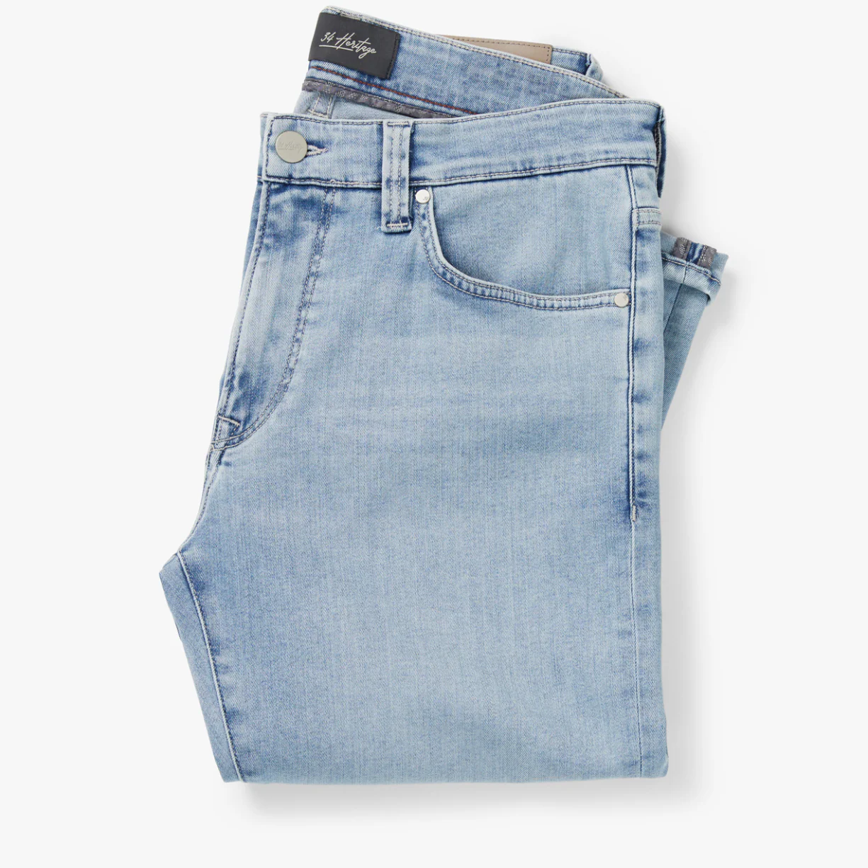 Courage Straight Leg Jeans In Bleached Urban - Image 7