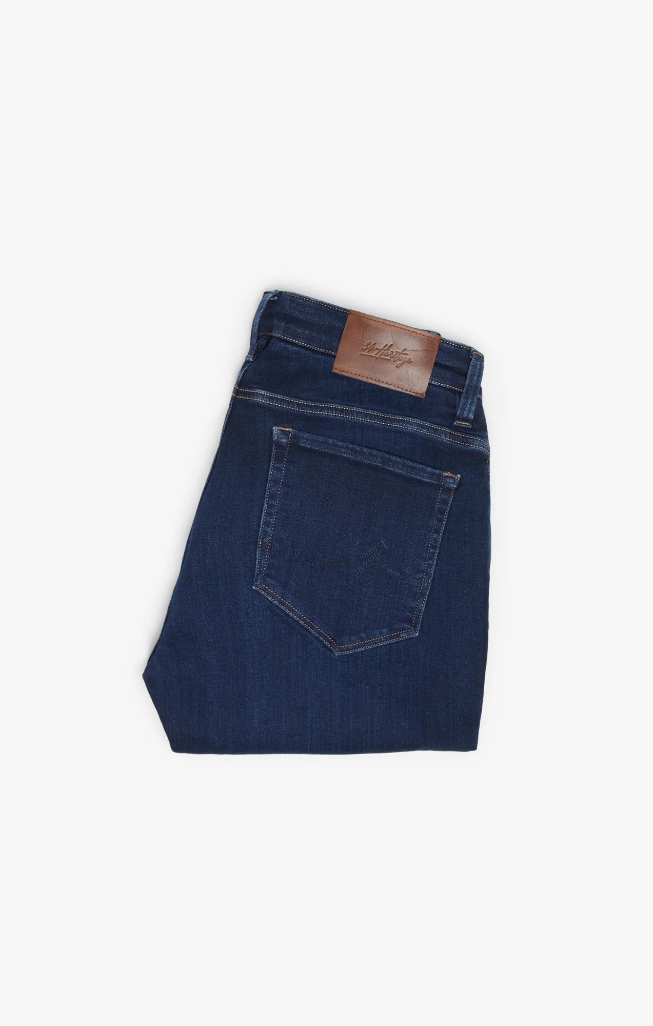 Courage Straight Leg Jeans In Dark Brushed Organic - Image 9