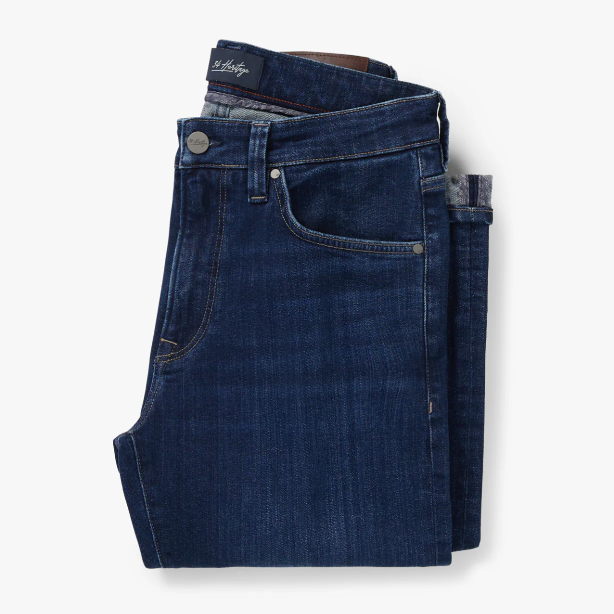 Courage Straight Leg Jeans in Deep Brushed Organic - Image 7