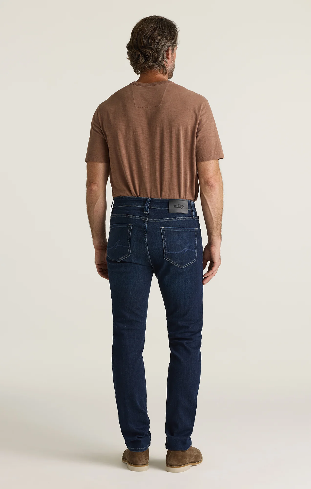 Courage Straight Leg Jeans in Deep Urban - Image 3