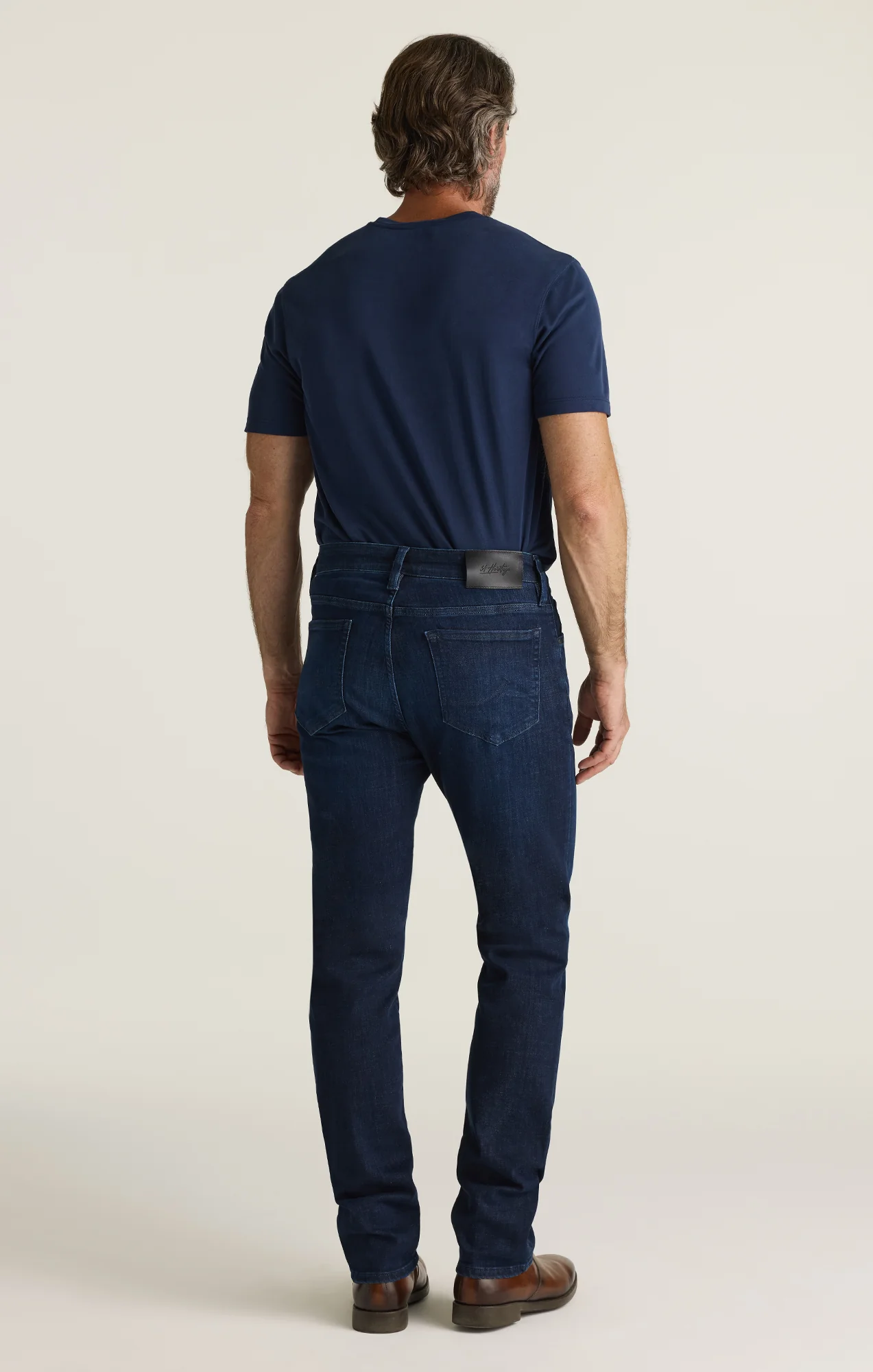 Courage Straight Leg Jeans in Ink Organic Ultra - Image 3