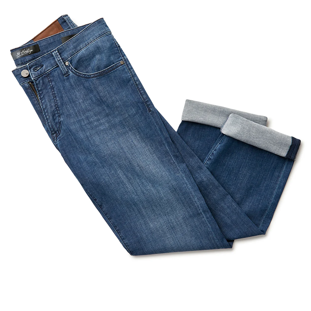 Courage Straight Leg Jeans In Mid Kona - Image 7
