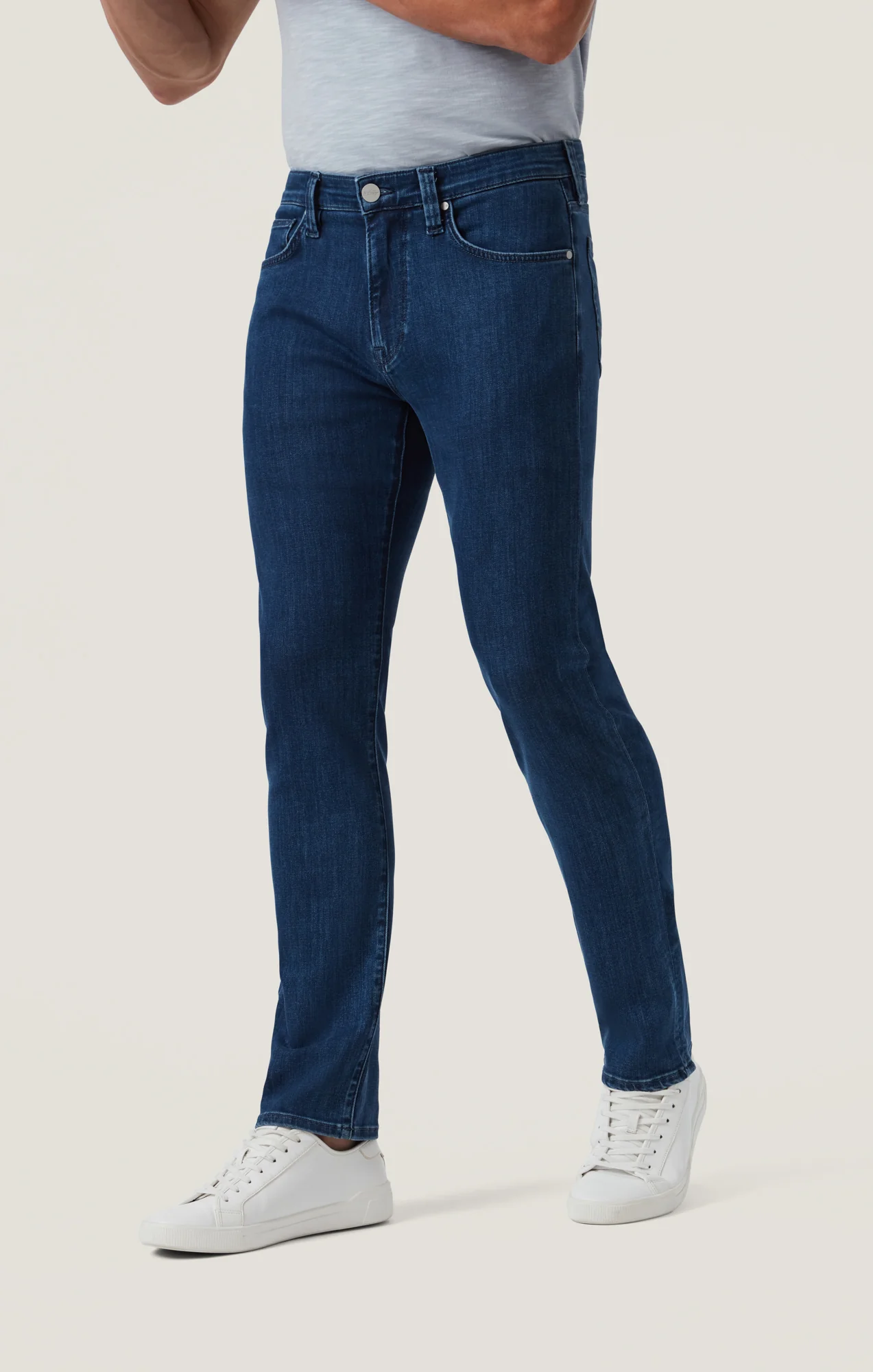Courage Straight Leg Jeans in Night Blue Urban - Image 3