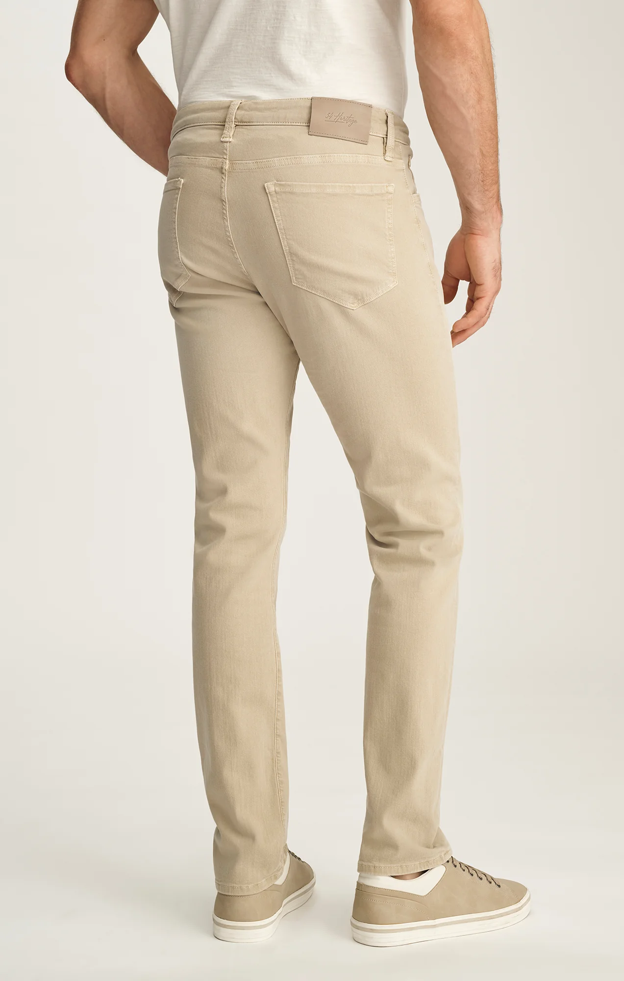 Courage Straight Leg Pants In Sand Colored Urban - Image 4