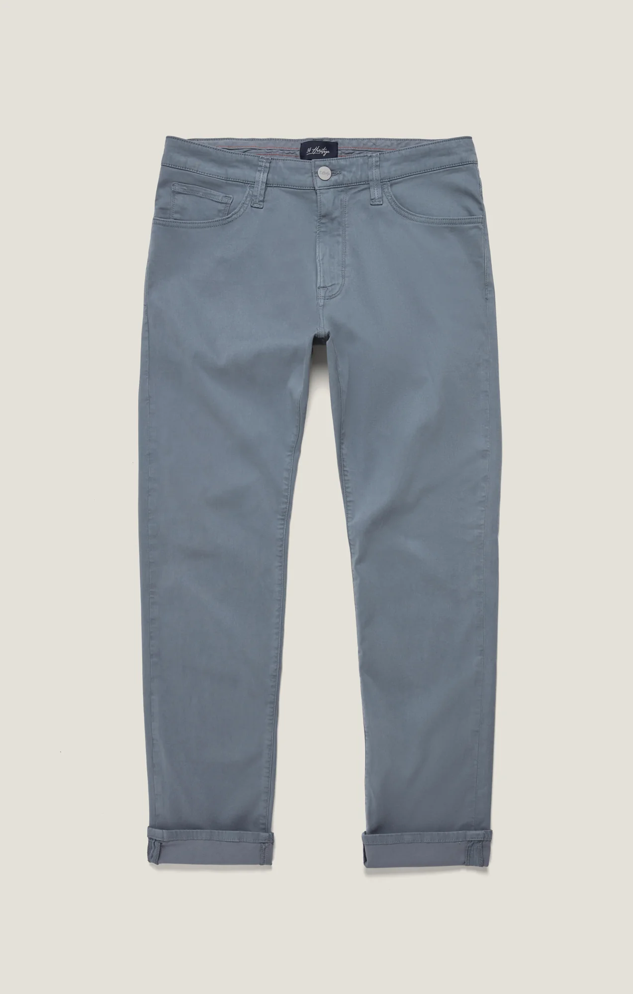 Courage Straight Leg Pants in Alloy Twill - Image 9