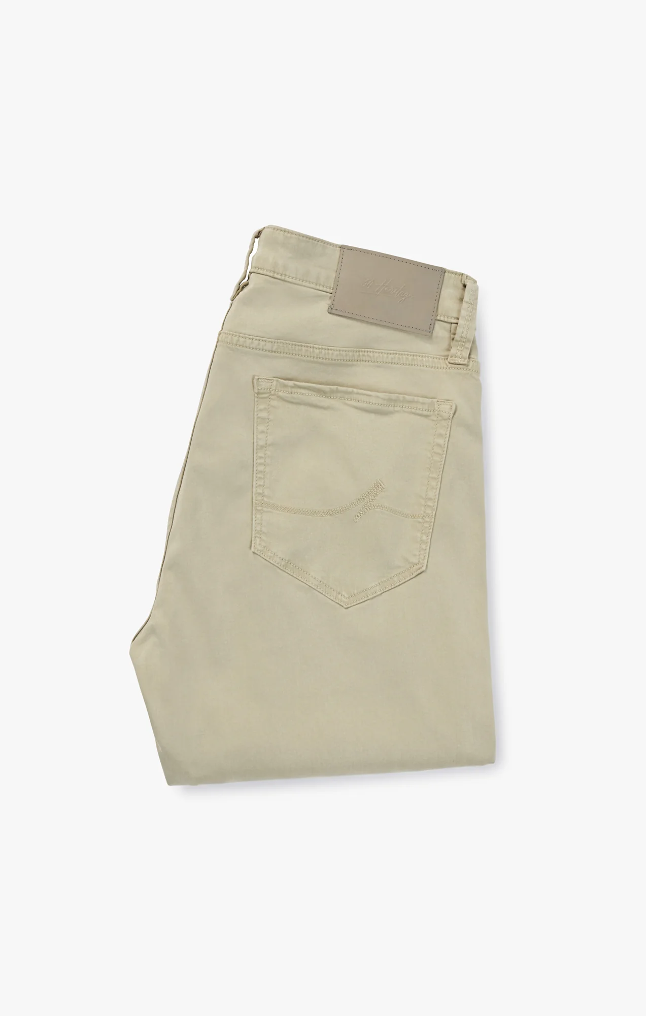 Courage Straight Leg Pants In Aluminum Twill - Image 8