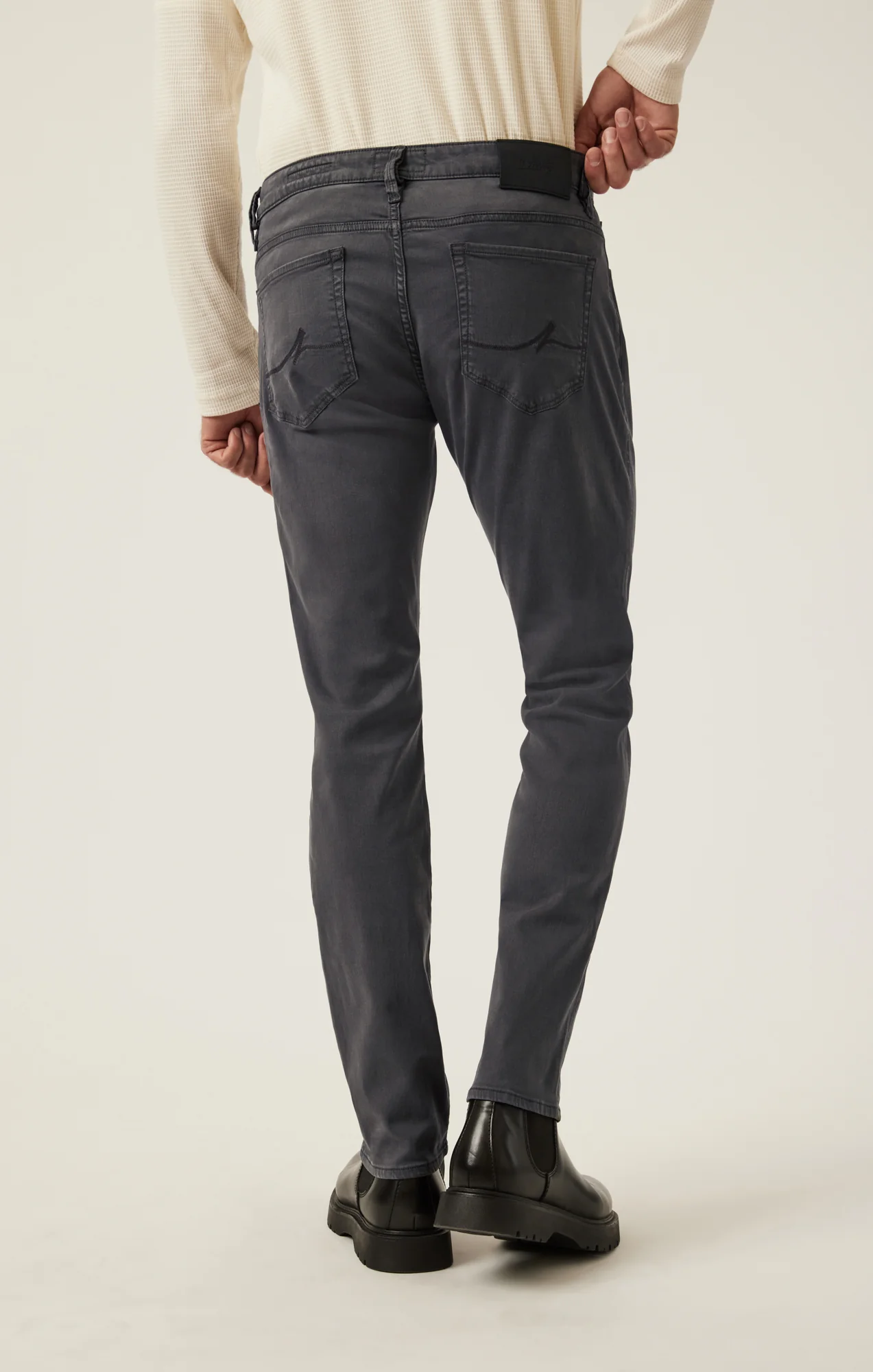 Courage Straight Leg Pants in Ash Twill - Image 4