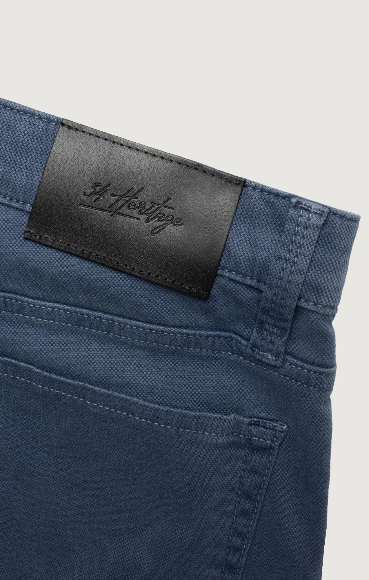 Charisma Relaxed Straight Pants in Blue Honeycomb - Image 8