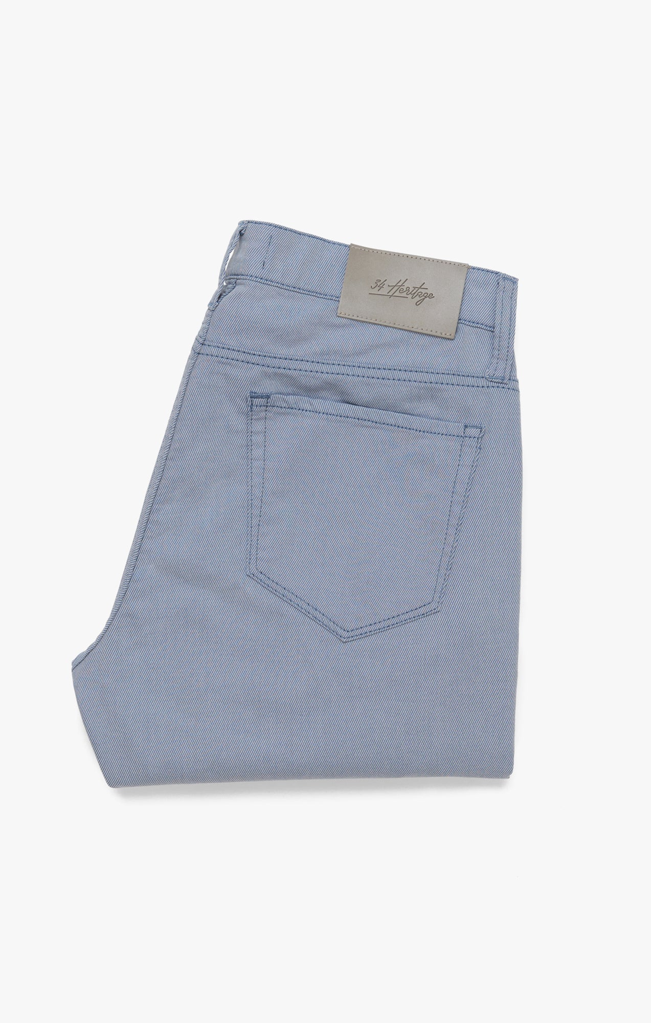 Courage Straight Leg Pants In Blue Refined Twill - Image 10