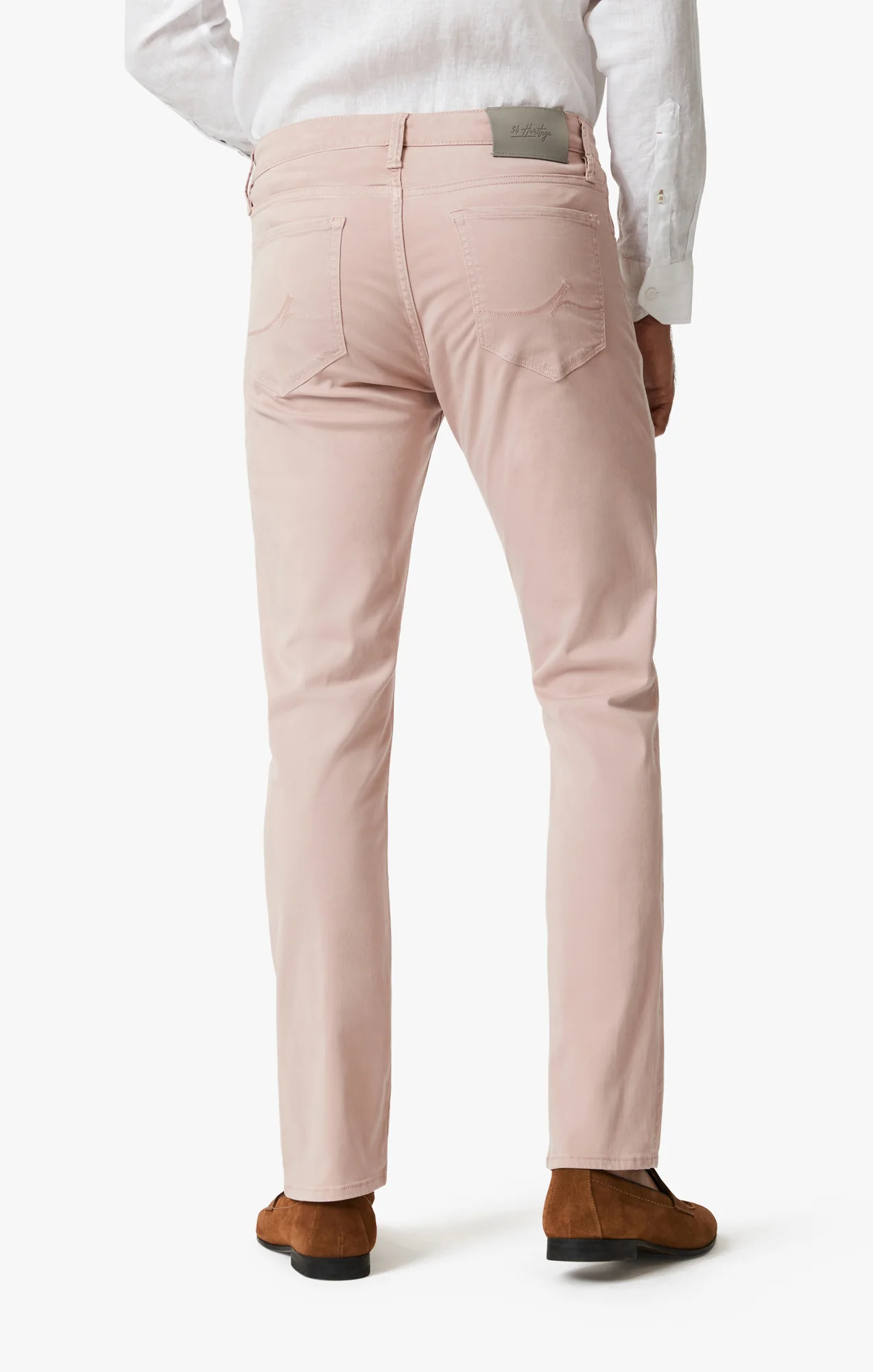 Courage Straight Leg Pants In Blushed Twill - Image 4