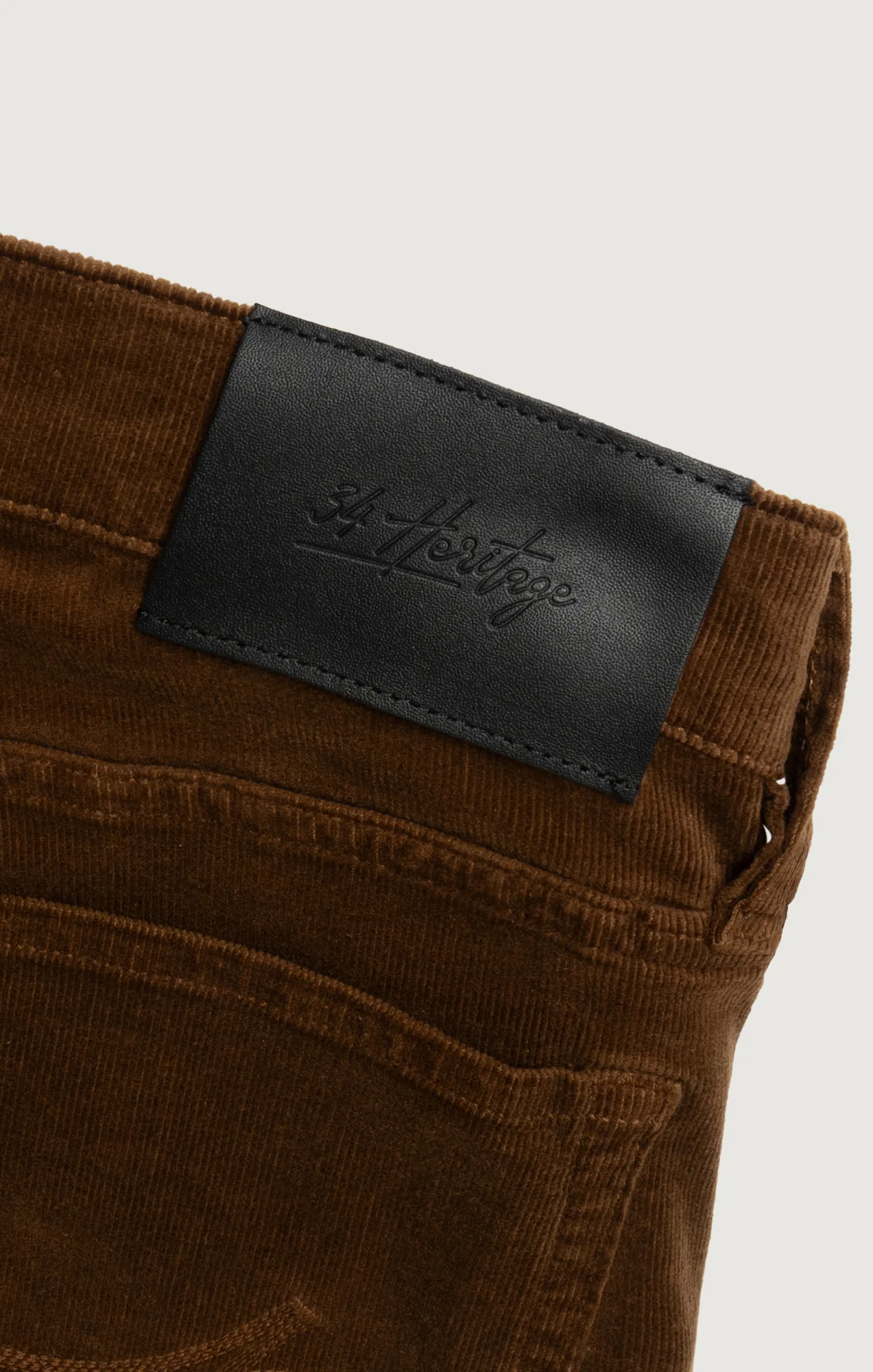 Courage Straight Leg Pants in Bourbon Cord - Image 7