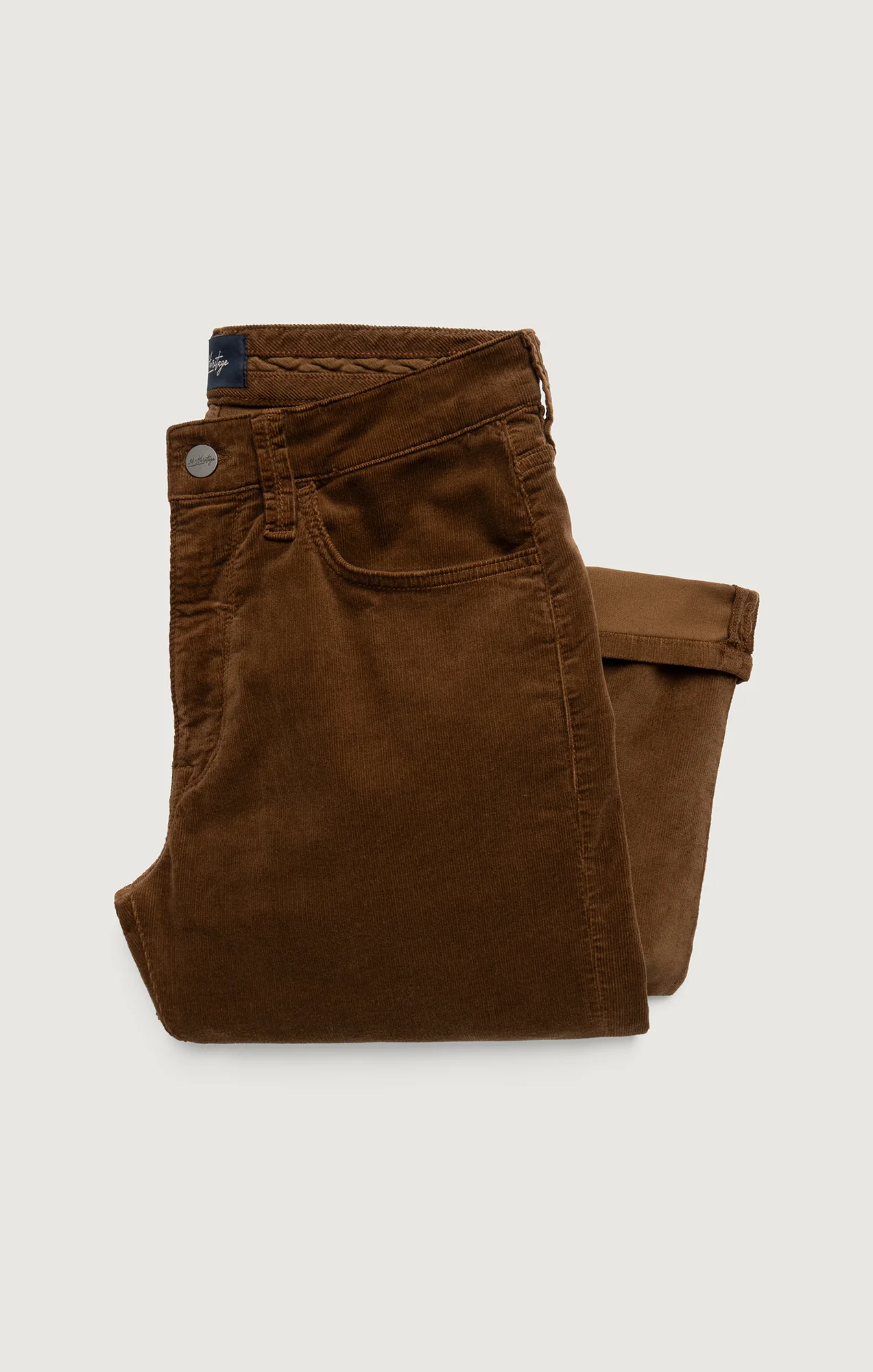 Courage Straight Leg Pants in Bourbon Cord - Image 8