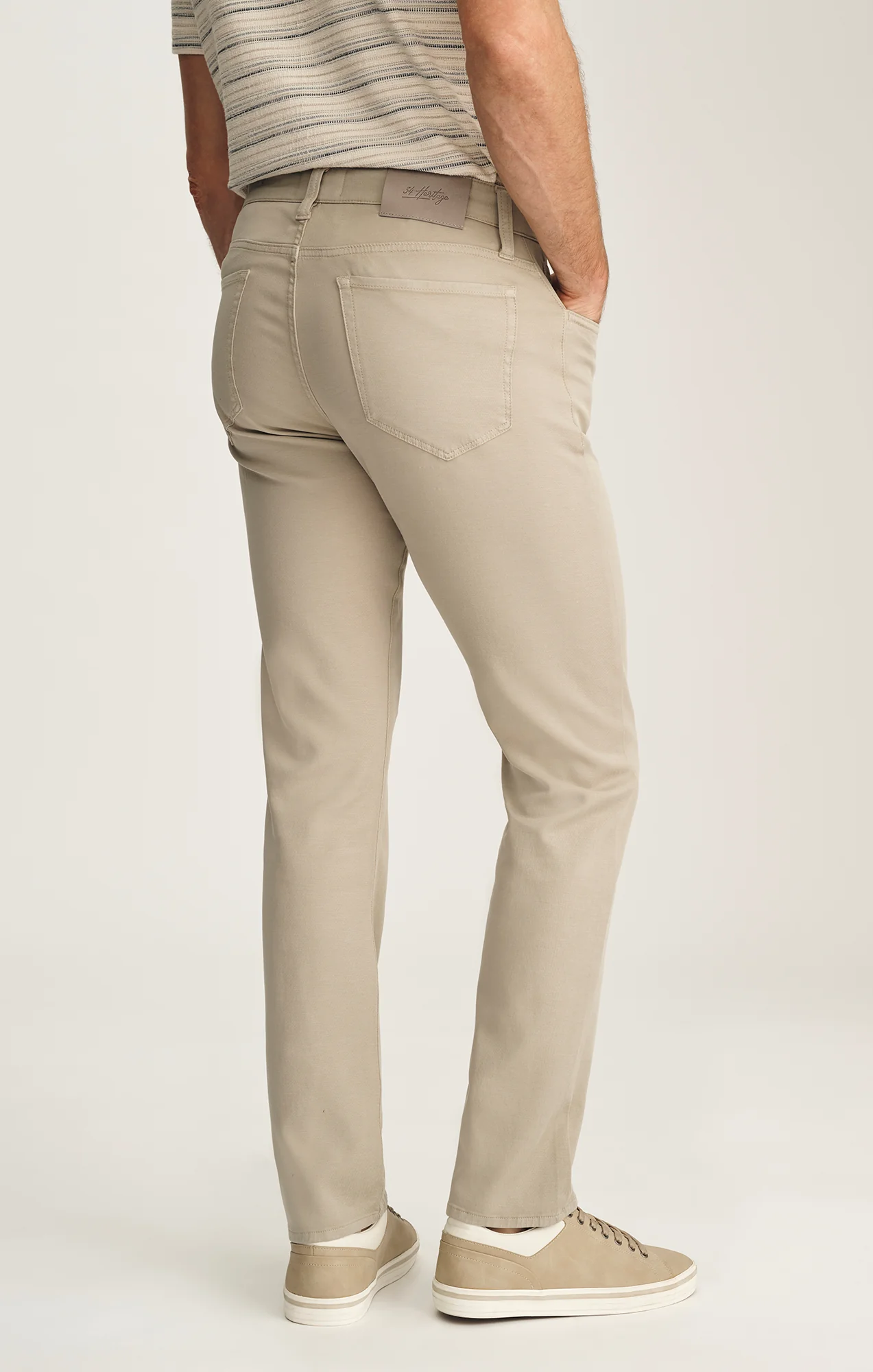Courage Straight Leg Pants In Cashmere Cloud Luxe - Image 4