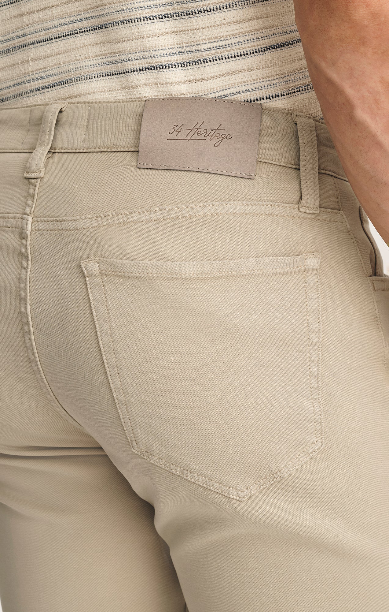 Courage Straight Leg Pants In Cashmere Cloud Luxe - Image 5