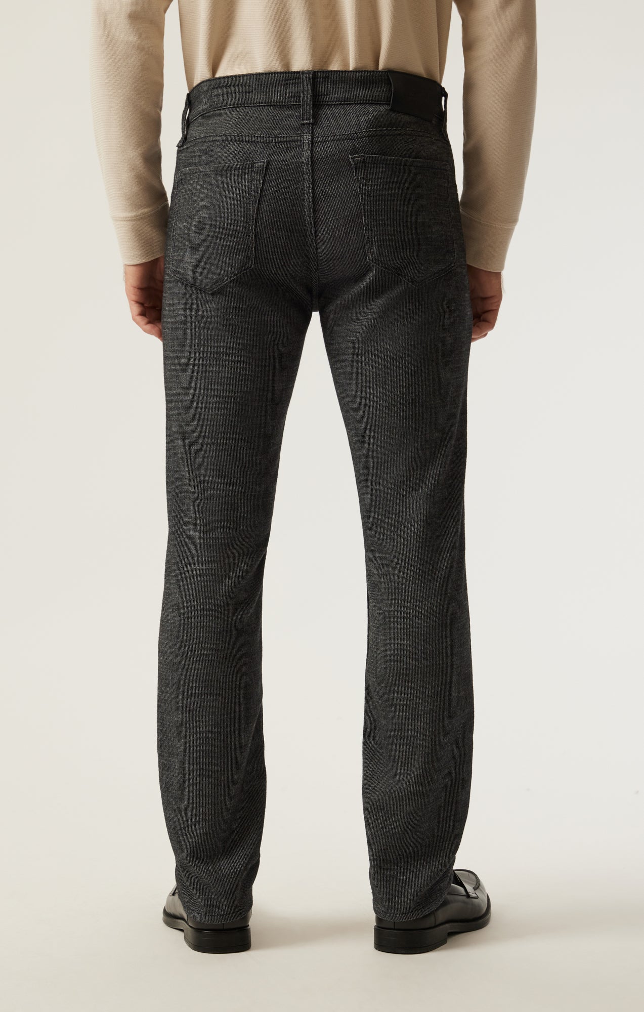 Courage Straight Leg Pants in Charcoal Fancy - Image 4