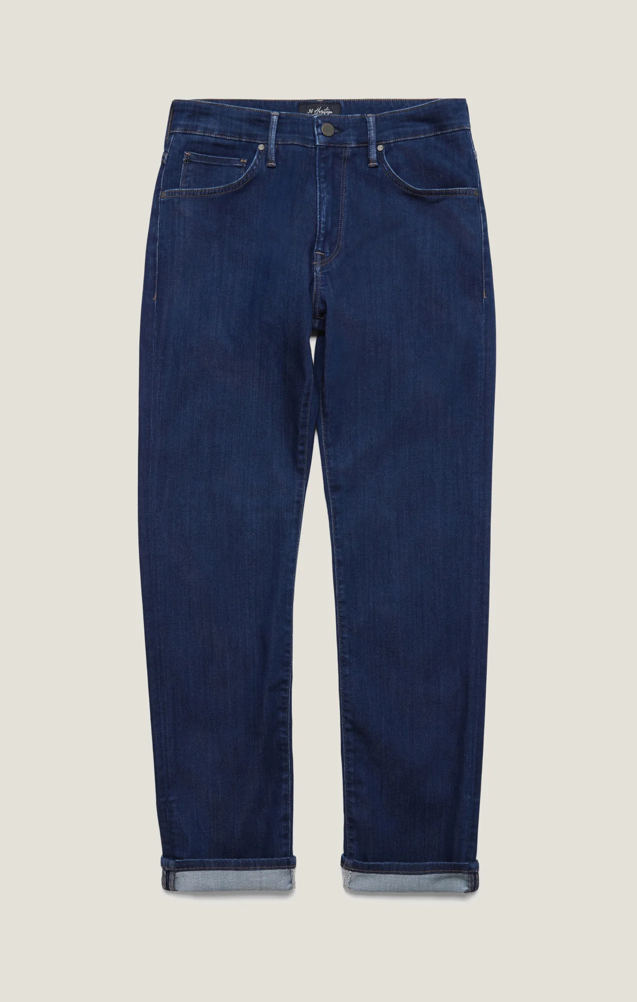 Courage Straight Leg Pants in Dark Blue Refined - Image 8