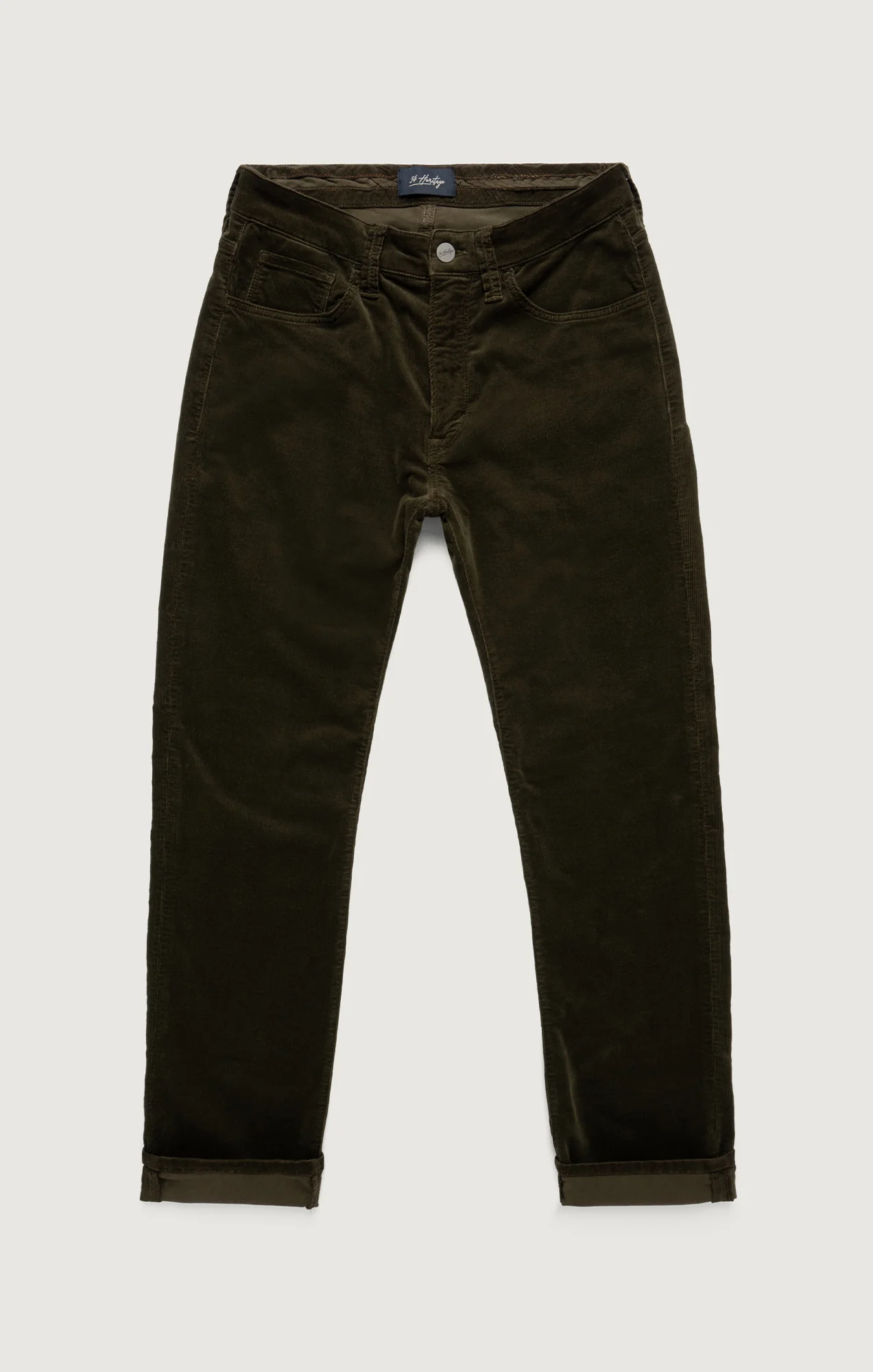 Courage Straight Leg Pants in Fern Cord - Image 4