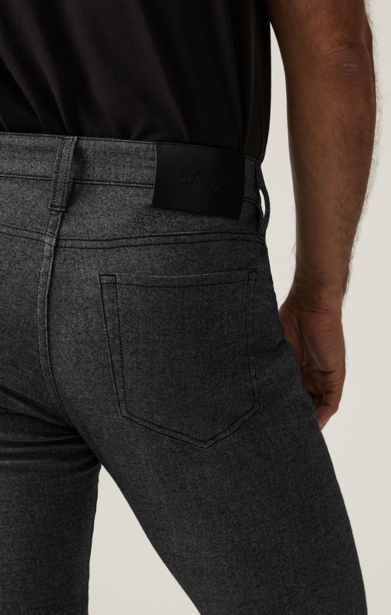 Courage Straight Leg Pants in Grey Elite - Image 5