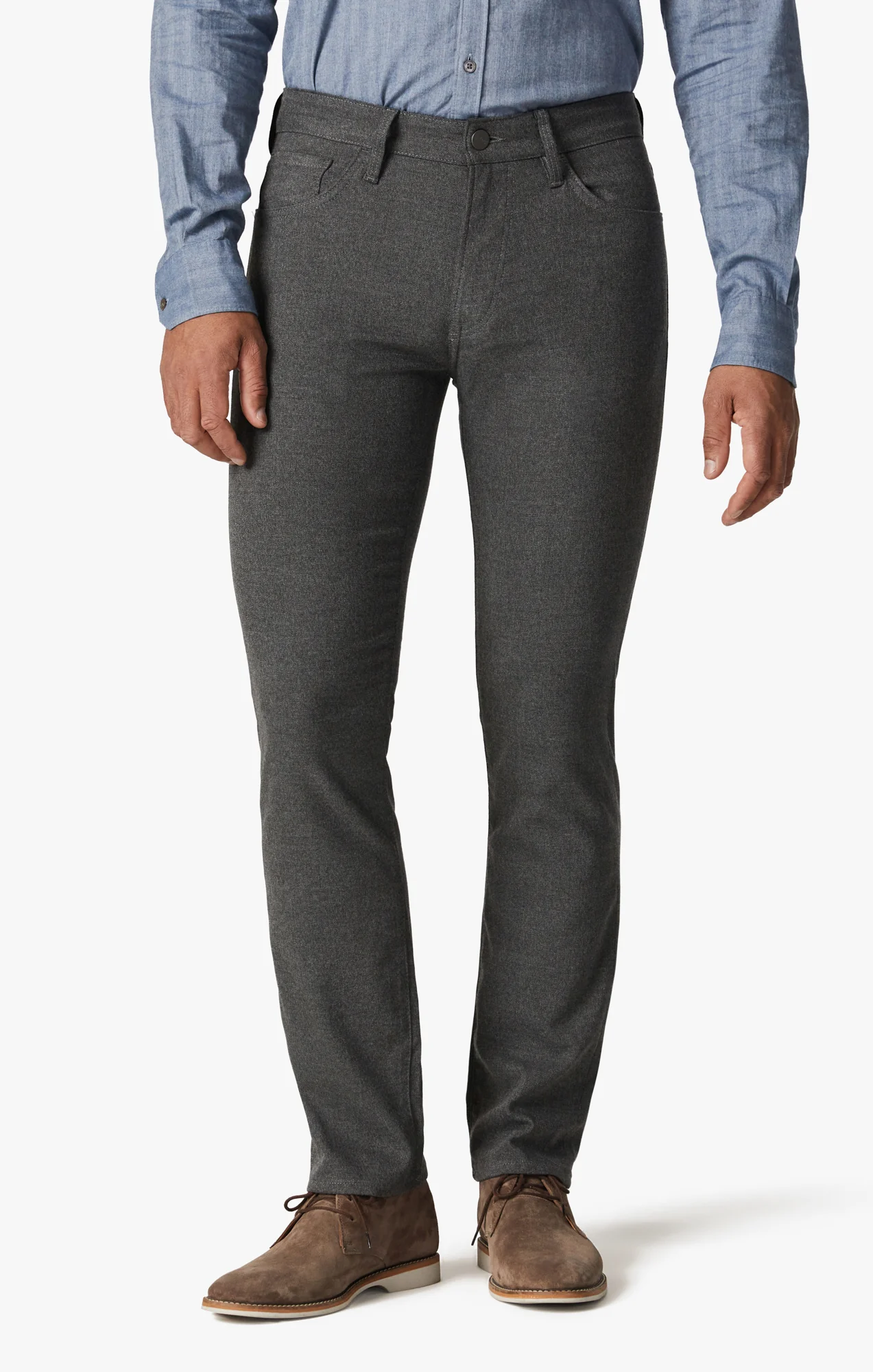 Courage Straight Leg Pants in Grey Elite - Image 2
