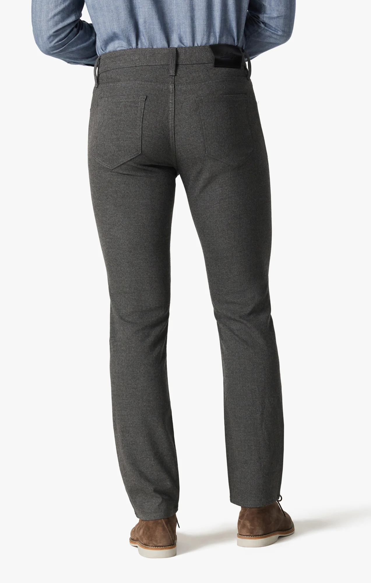 Courage Straight Leg Pants in Grey Elite - Image 4