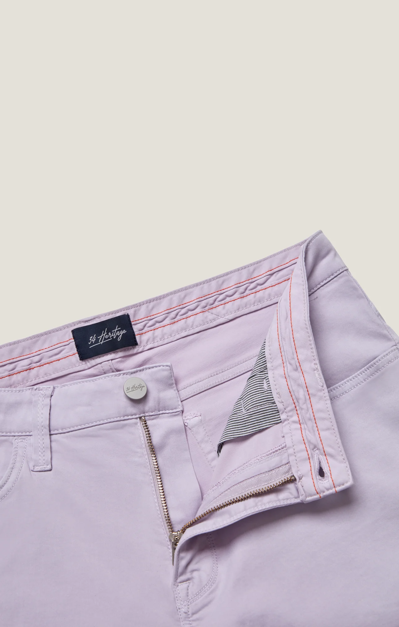 Courage Straight Leg Pants in Lilac Twill - Image 6