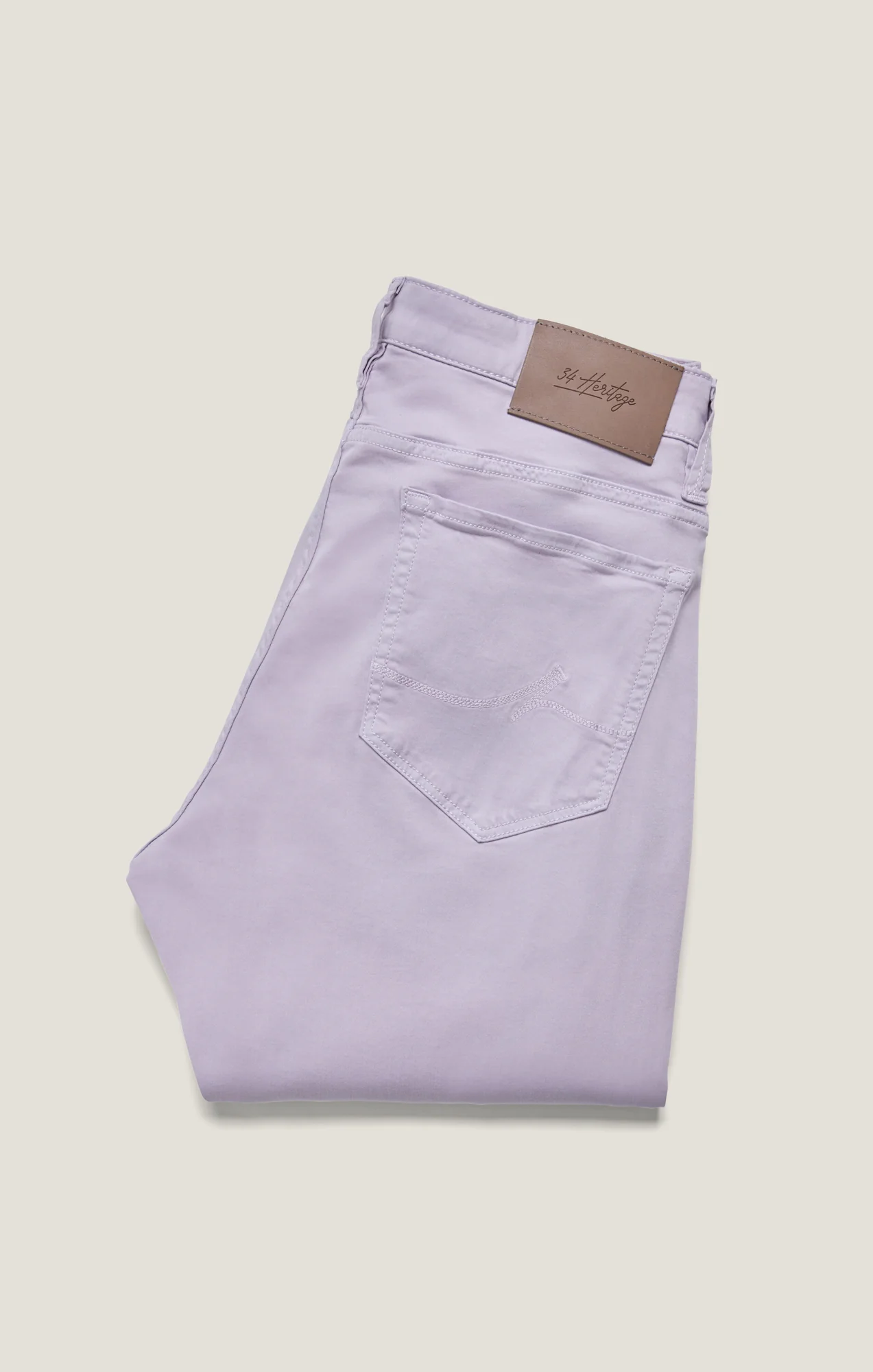 Courage Straight Leg Pants in Lilac Twill - Image 9