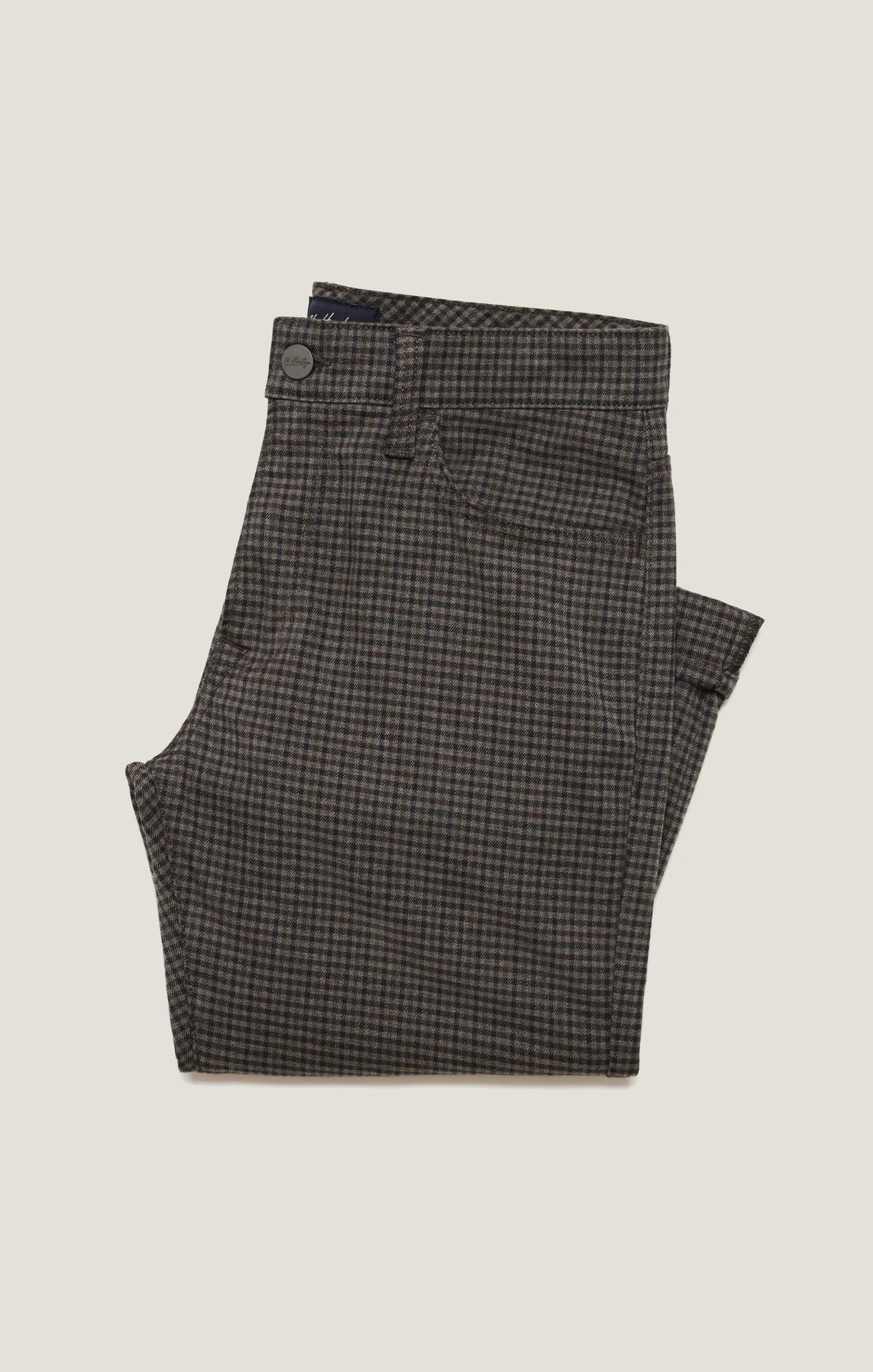Courage Straight Leg Pants in Multi Elite Check - Image 10
