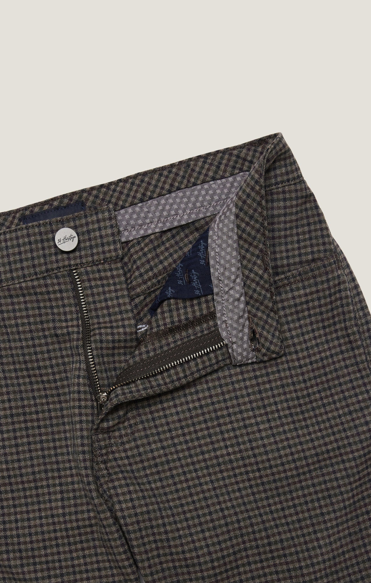 Courage Straight Leg Pants in Multi Elite Check - Image 9