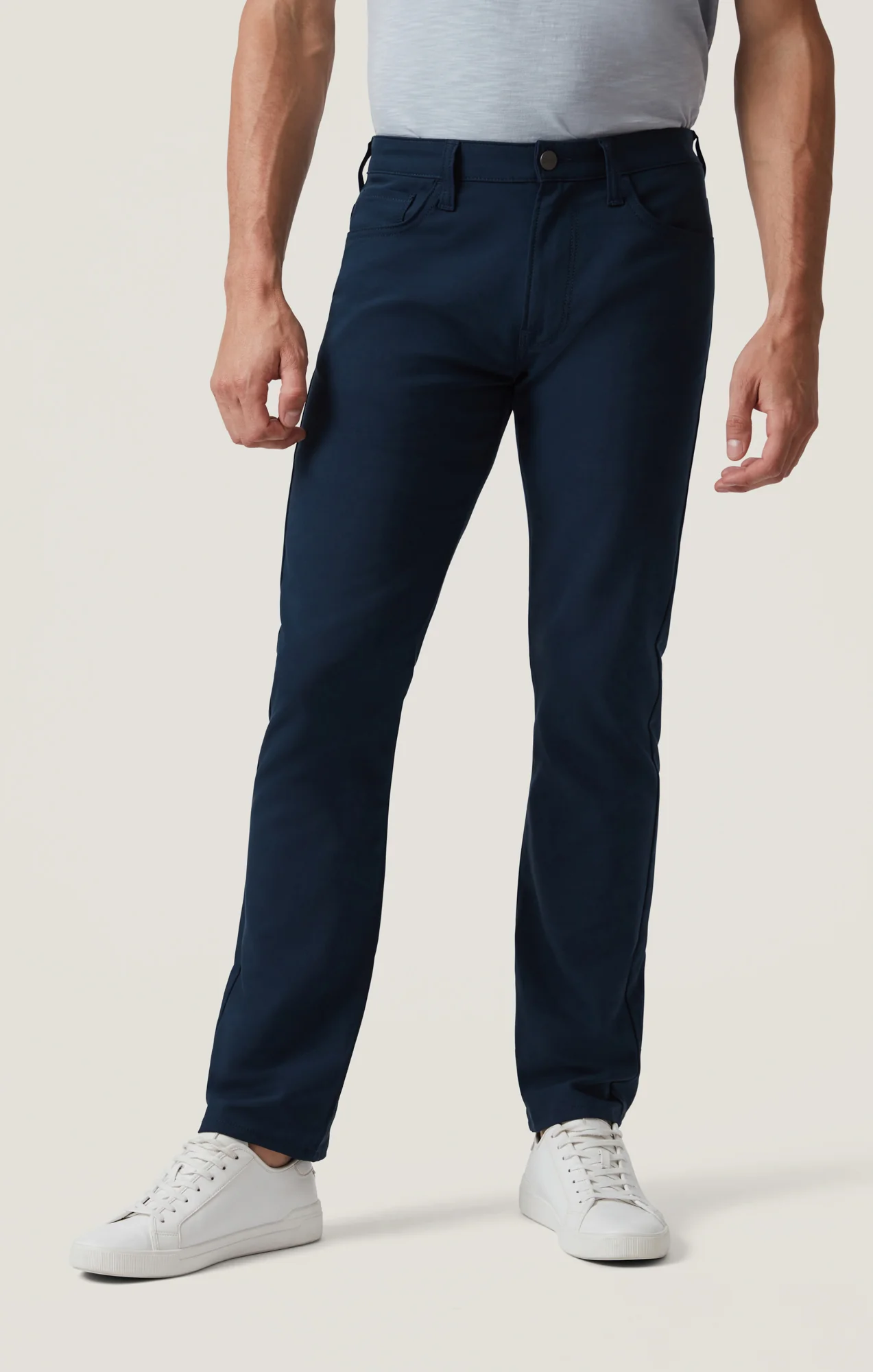 Courage Straight Leg Pants in Navy Commuter - Image 2