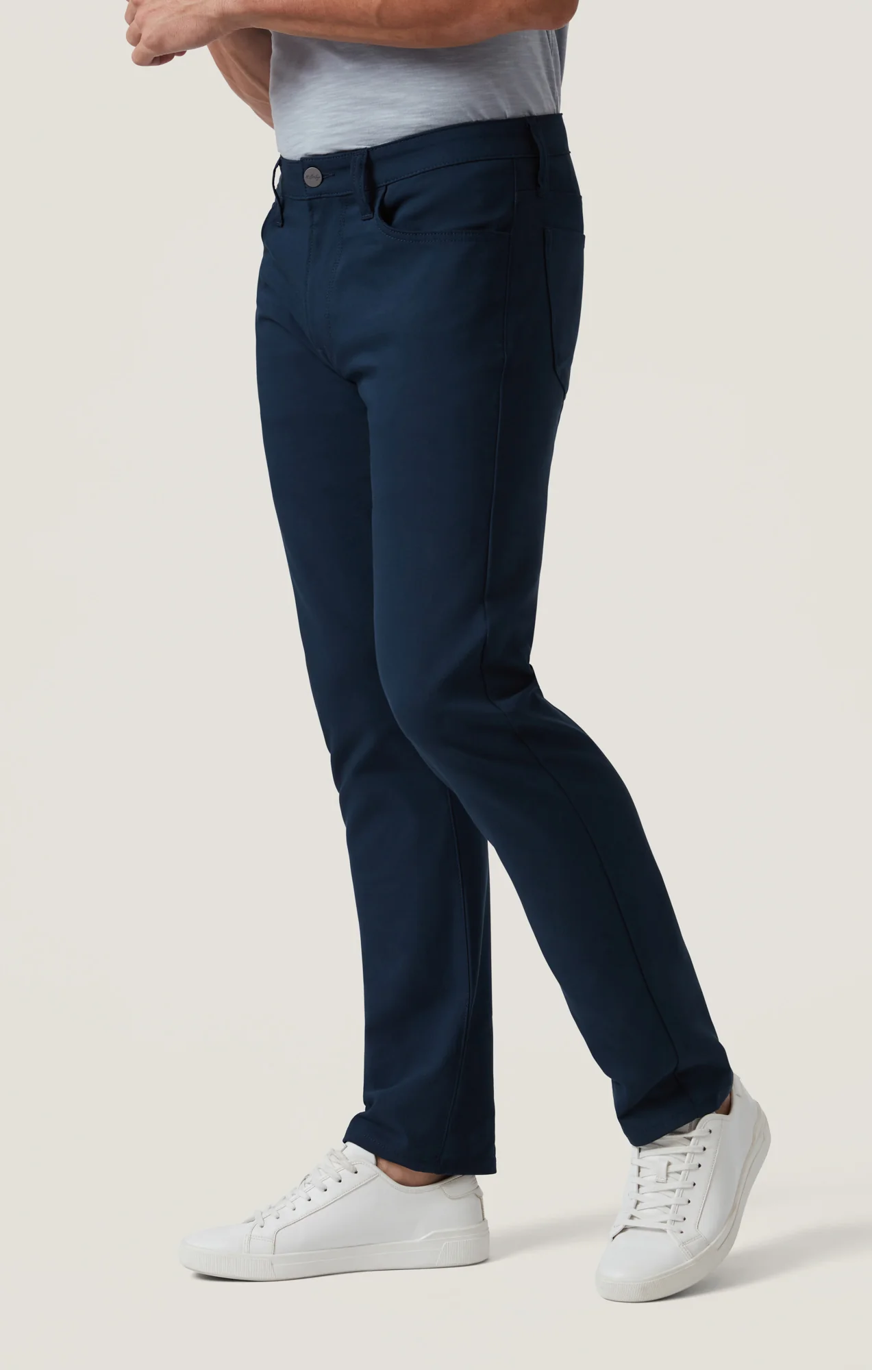 Courage Straight Leg Pants in Navy Commuter - Image 3