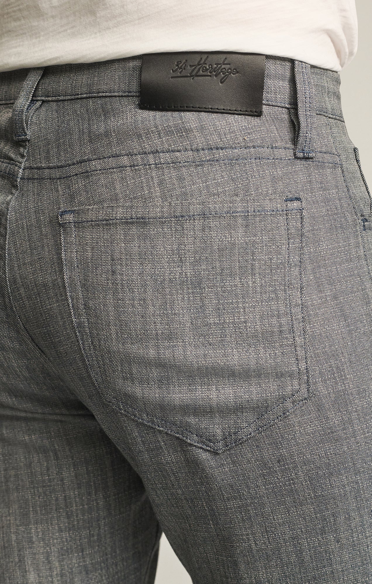 Courage Straight Leg Pants in Navy Cross Twill - Image 6