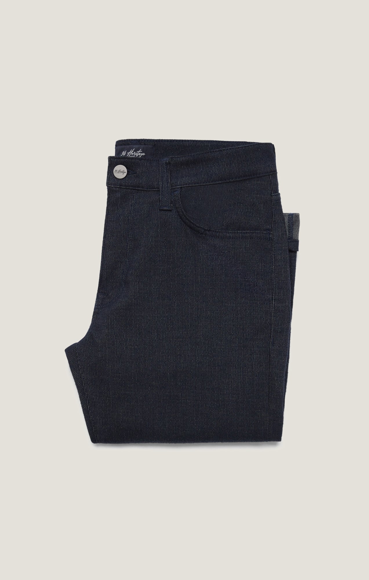 Courage Straight Leg Pants in Navy Fancy - Image 9
