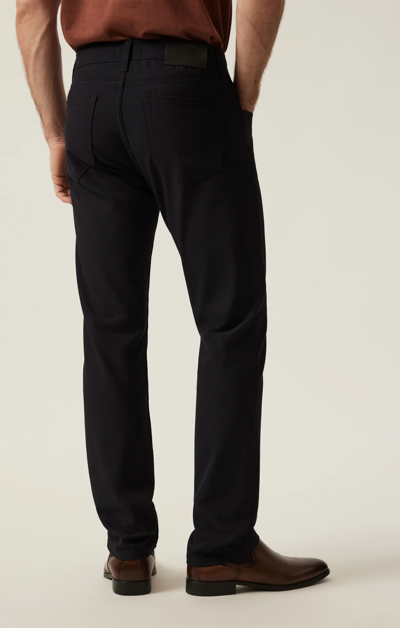 Courage Straight Leg Pants in Navy Supreme - Image 4