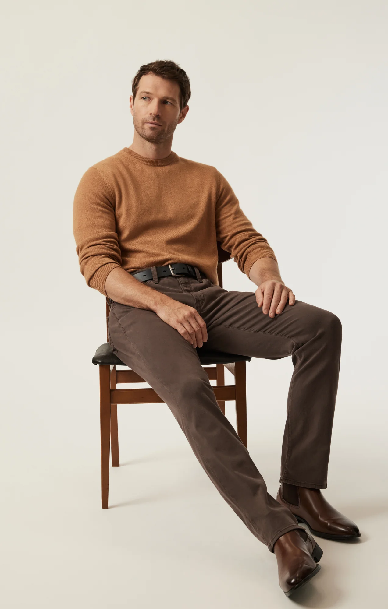 Courage Straight Leg Pants in Oak Twill - Image 6