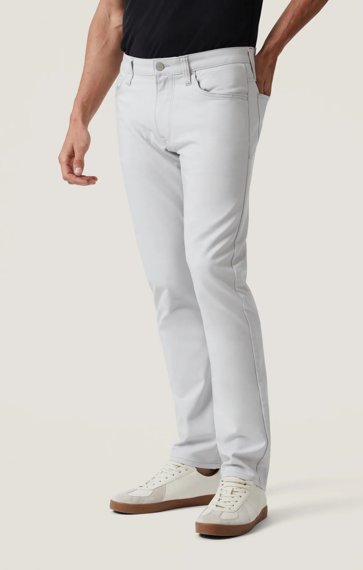 Courage Straight Leg Pants in Pearl Commuter - Image 3