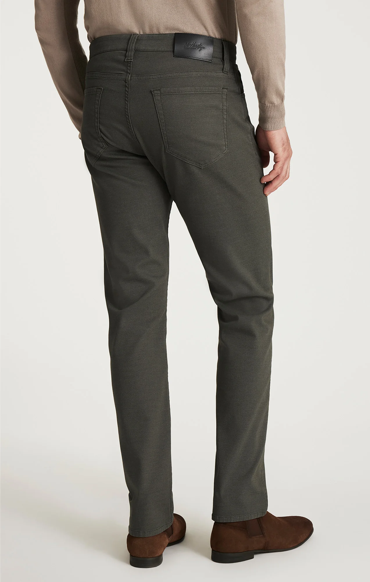 Courage Straight Leg Pants in Peat Coolmax - Image 4