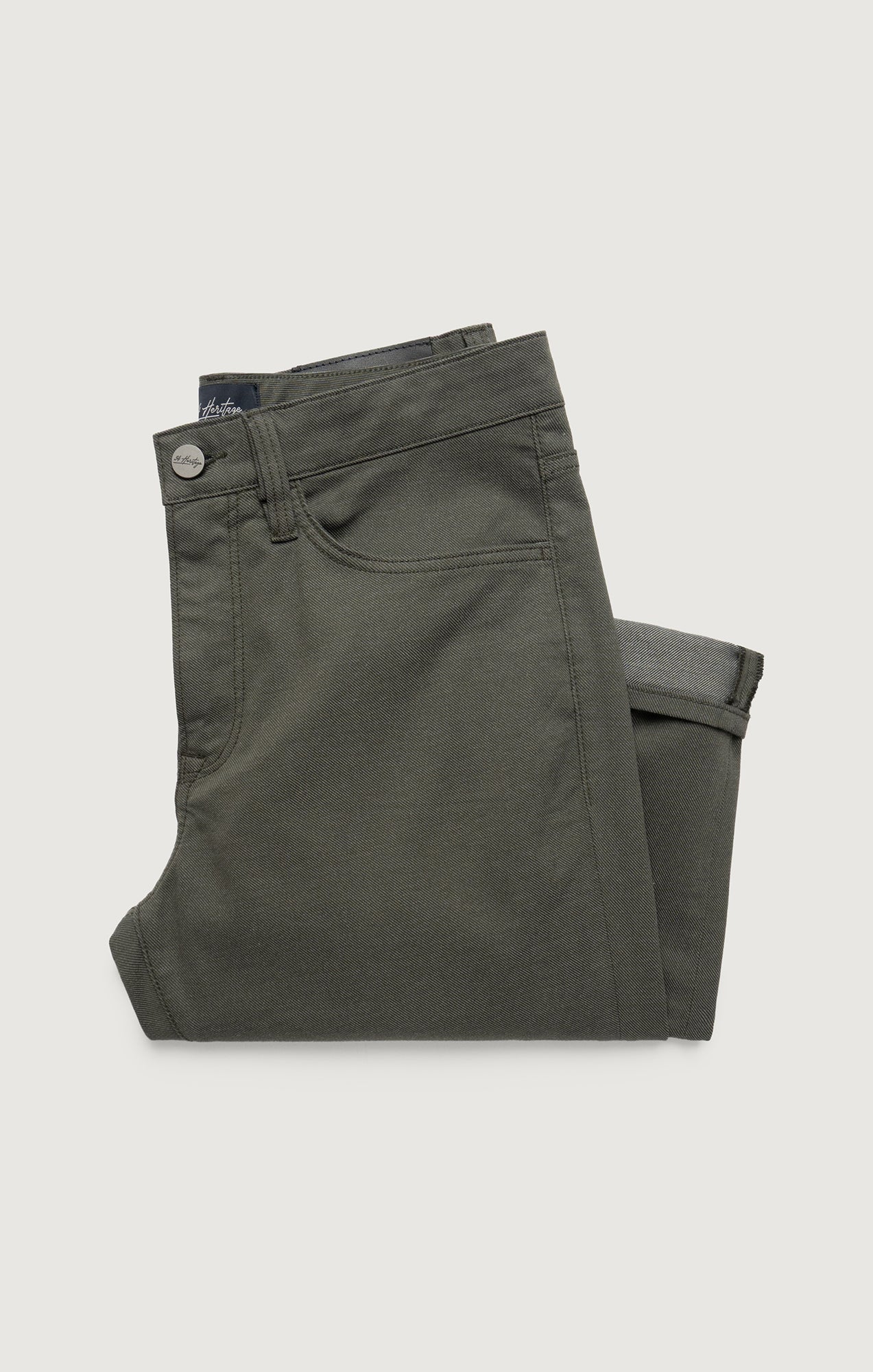 Charisma Relaxed Straight Pants in Peat Coolmax - Image 7