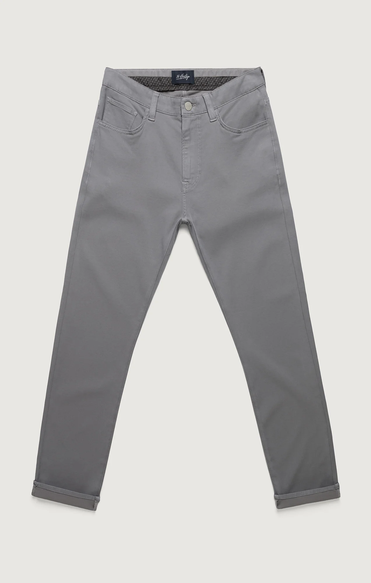 Courage Straight Leg Pants In Pewter Cloud Luxe - Image 7