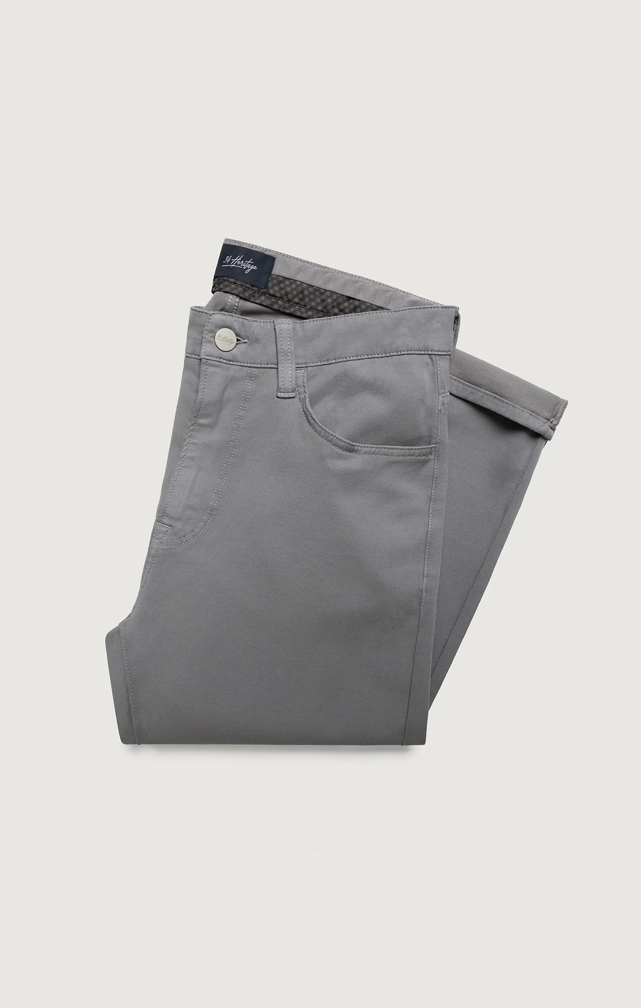 Courage Straight Leg Pants In Pewter Cloud Luxe - Image 9