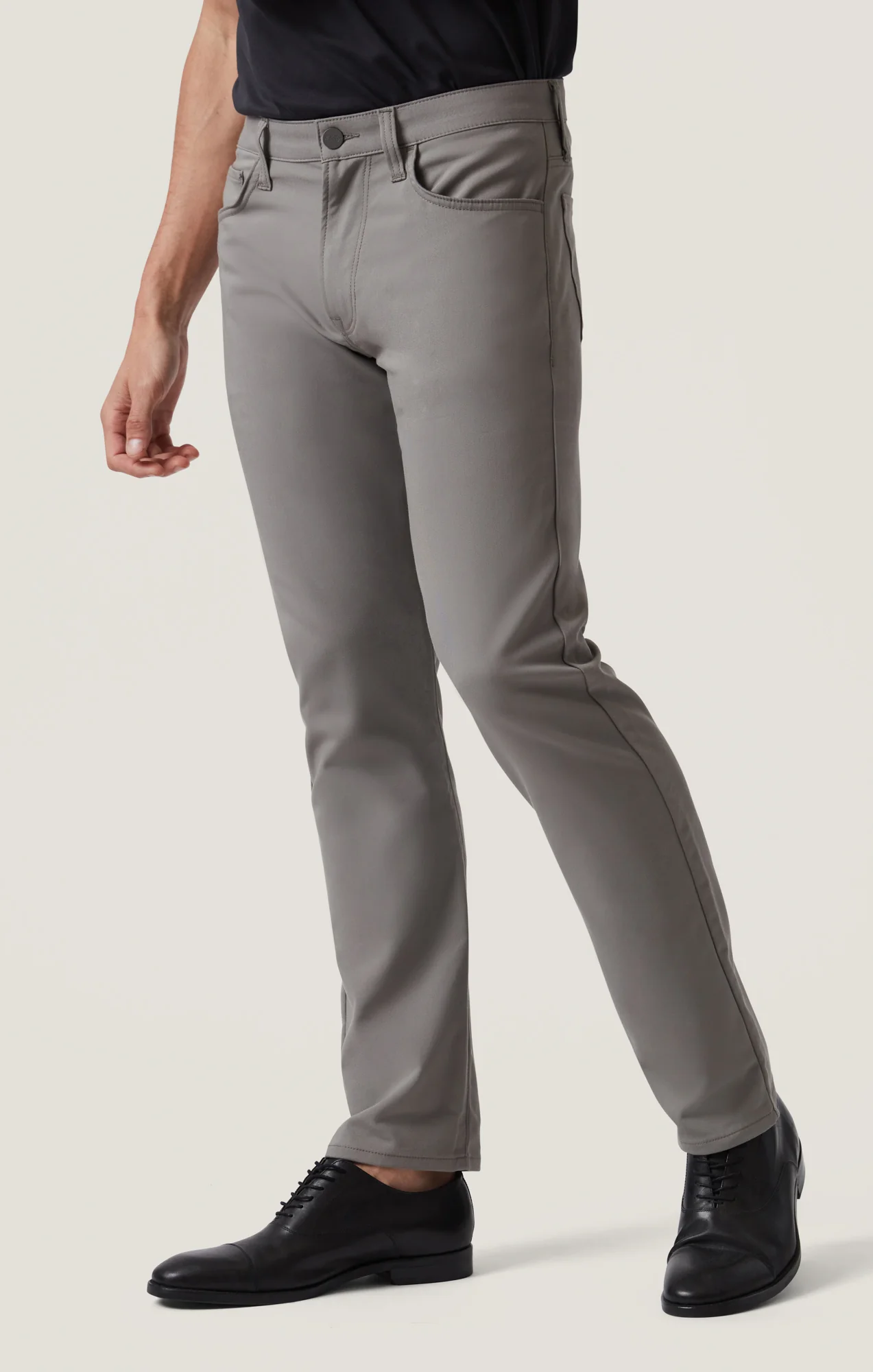 Courage Straight Leg Pants in Pewter Commuter - Image 3