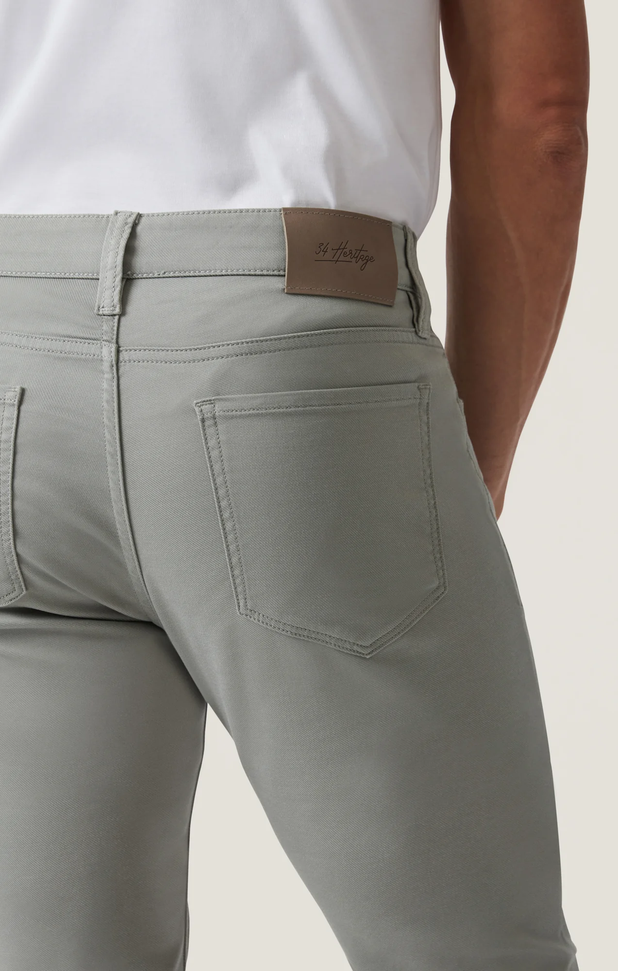 Courage Straight Leg Pants in Sage Coolmax - Image 5