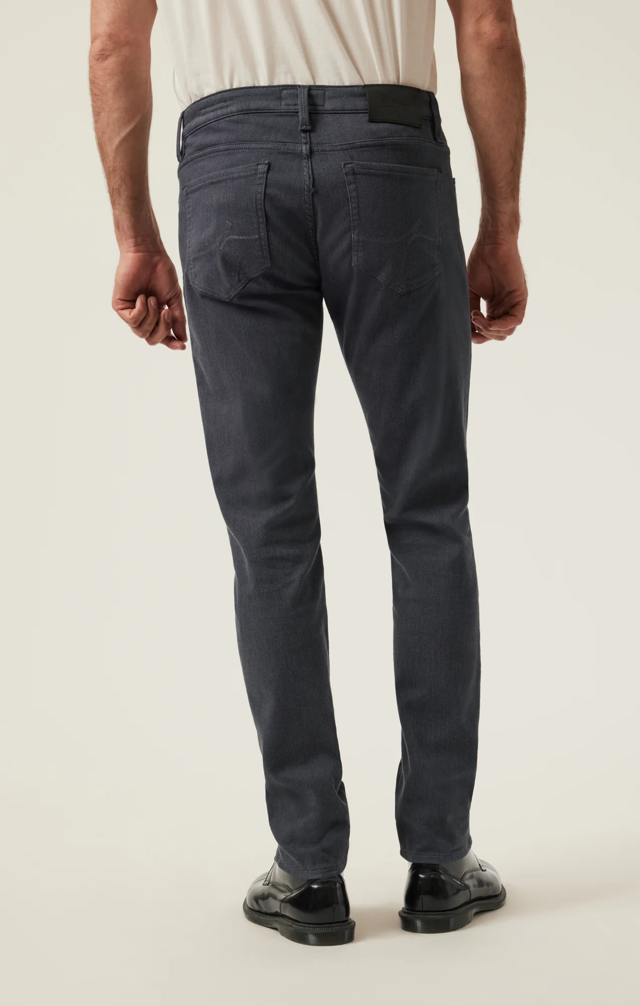Courage Straight Leg Pants in Slate Diagonal - Image 3