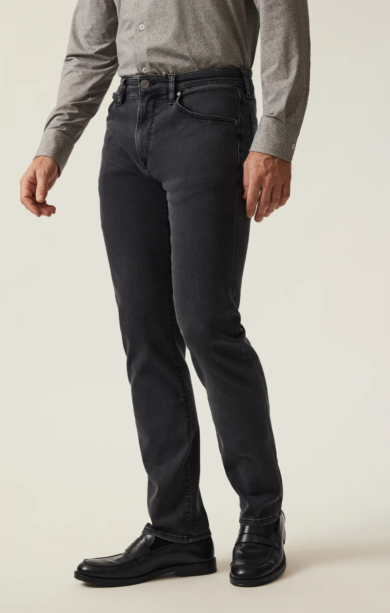 Courage Straight Leg Pants in Smoke Urban - Image 3