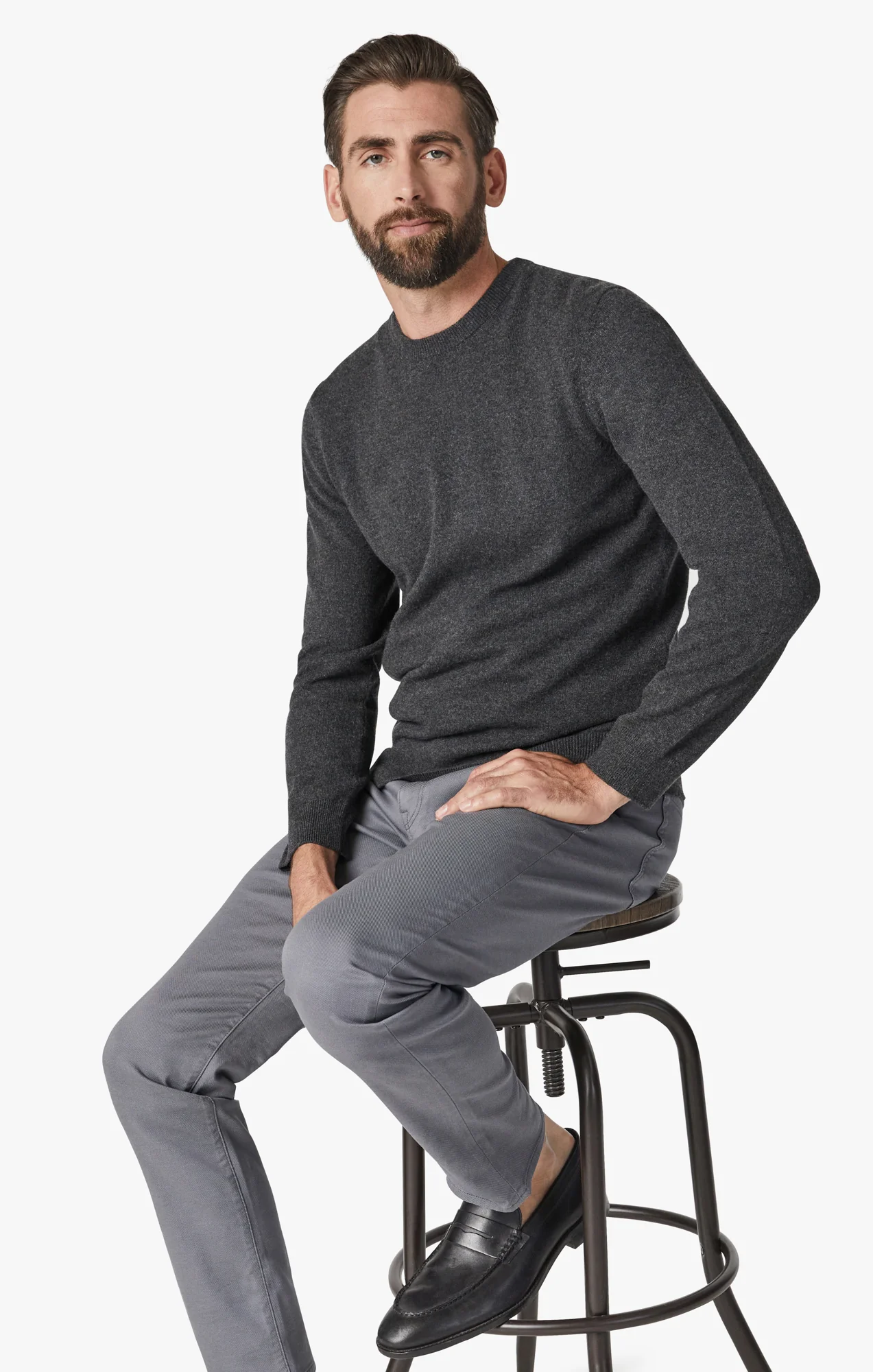 Courage Straight Leg Pants in Stormy CoolMax - Image 6