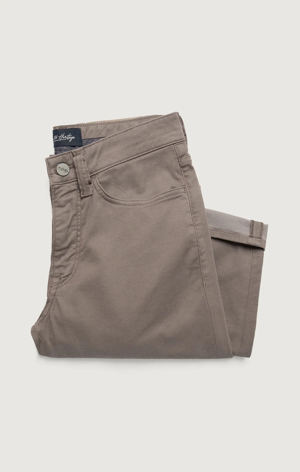 Courage Straight Leg Pants in Taupe Coolmax - Image 8