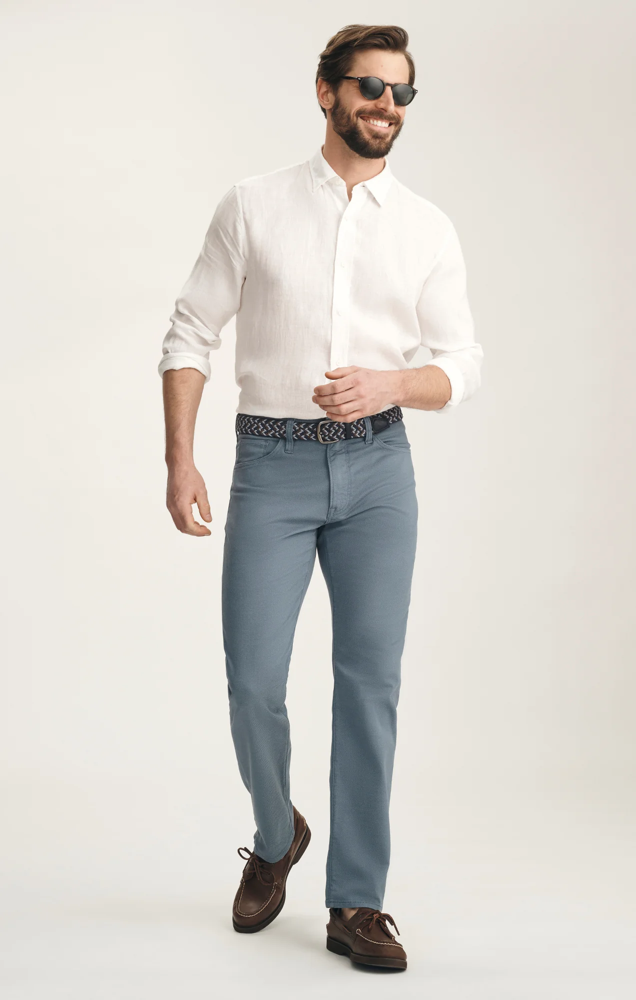 Courage Straight Leg Pants In Vintage Indigo Coolmax