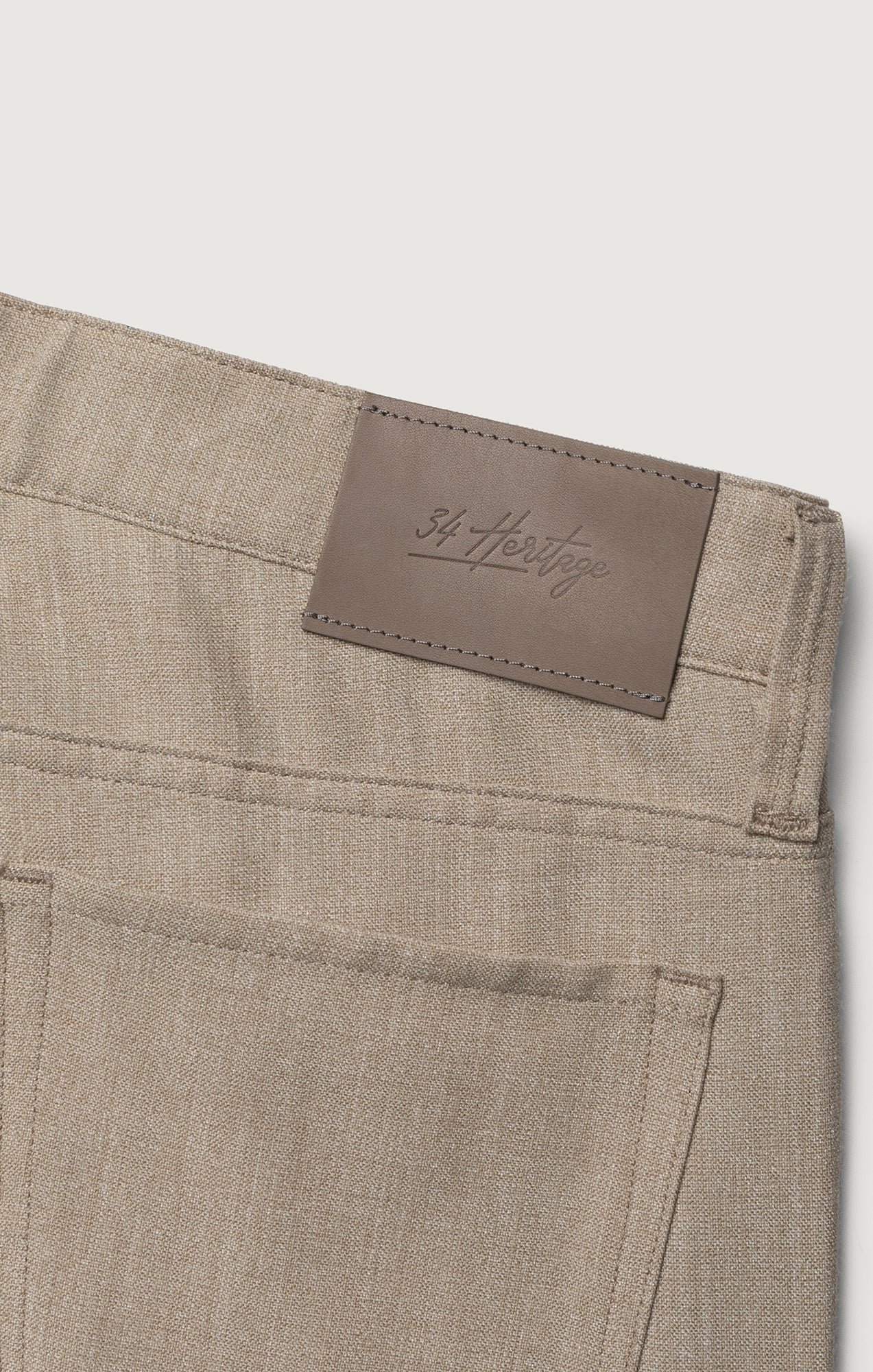 Courage Straight Leg Pants In Wheat Cross Twill - Image 10
