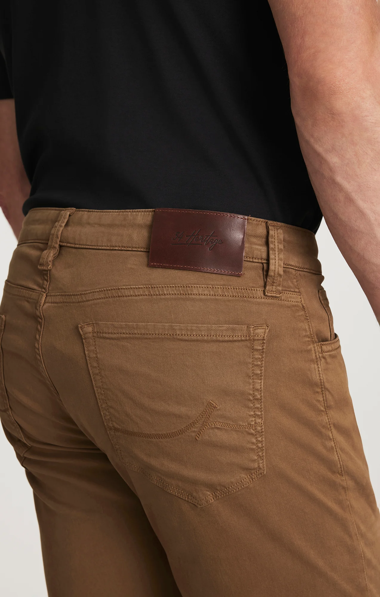 Courage Straight Leg in Tobacco Twill - Image 8