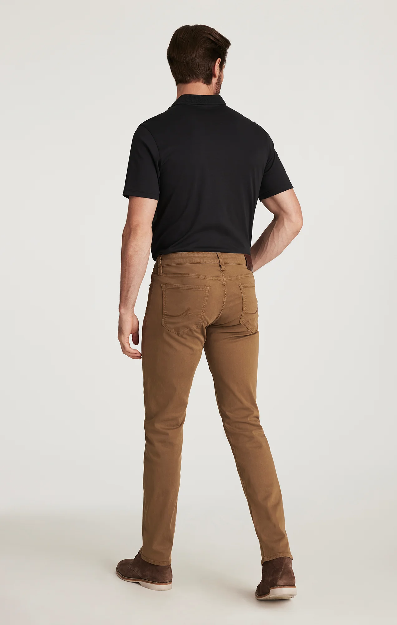 Courage Straight Leg in Tobacco Twill - Image 9