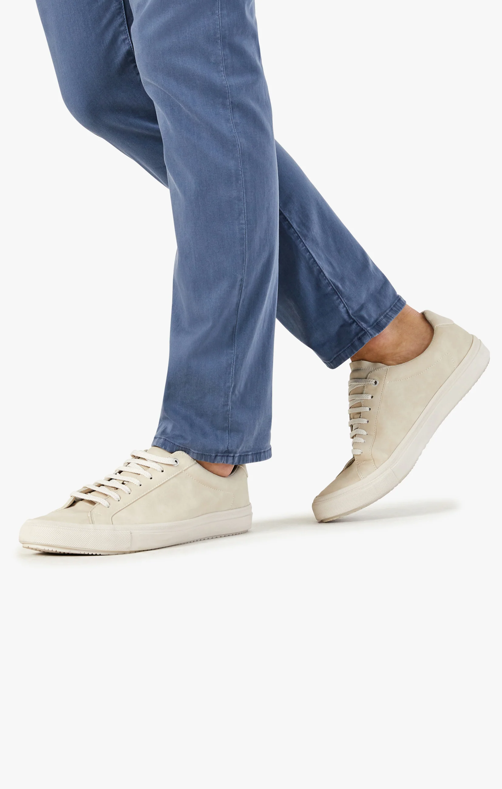 Courage Straight Leg Pants In Vintage Indigo Twill - Image 4